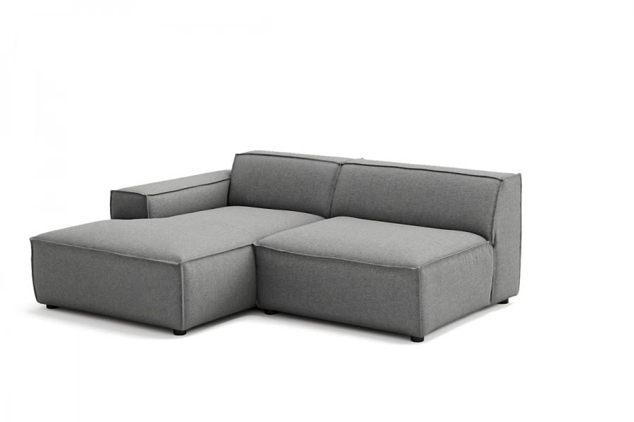 Model MODULARIS NB (niski bok) - Modularis NB longchair lewy + sofa 1,5 osobowa